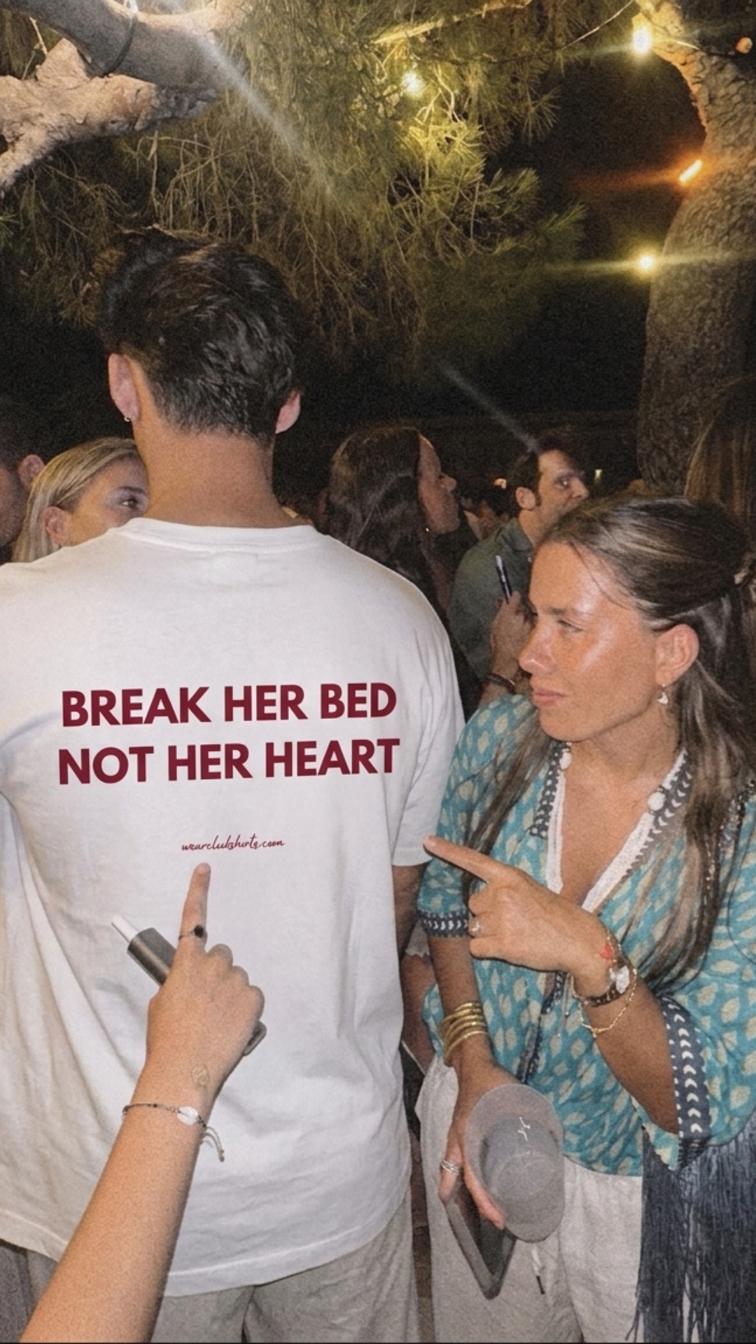 Break Her Bed Not Her Heart inspiration
